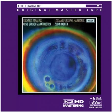STRAUSS, RICHARD - ALSO SPRACH ZARATHUSTRA /ZUBIN MEHTA/ (1 CD) - K2HD - WYDANIE USA