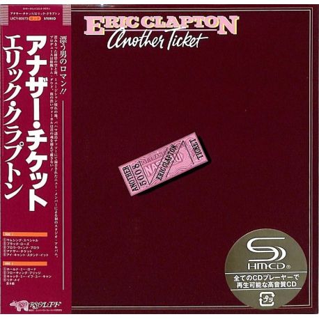 CLAPTON, ERIC - ANOTHER TICKET (1 SHM-CD) - WYDANIE JAPOŃSKIE