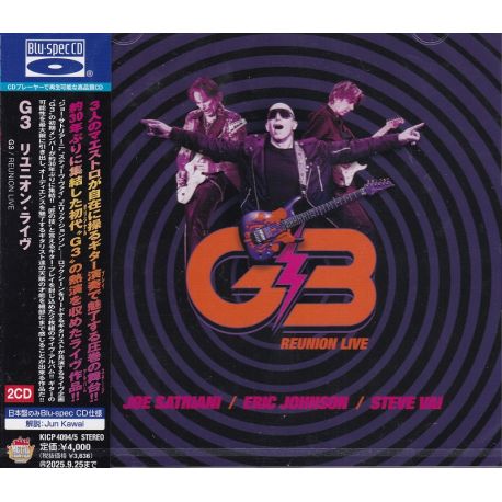 G3 - G3 REUNION LIVE (2 BSCD) - WYDANIE JAPOŃSKIE