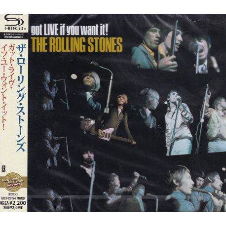 ROLLING STONES, THE - GOT LIVE IF YOU WANT IT (1 SHM-CD) - WYDANIE JAPOŃSKIE