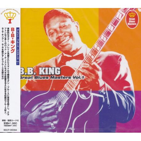 KING, B.B. - GREAT BLUES MASTERS VOL. 1 (1 CD) - WYDANIE JAPOŃSKIE