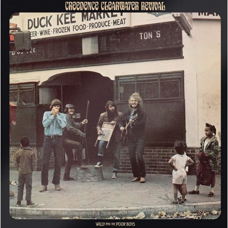 CREEDENCE CLEARWATER REVIVAL - WILLY AND THE POOR BOYS (1 LP) - OPAQUE YELLOW VINYL - WYDANIE USA