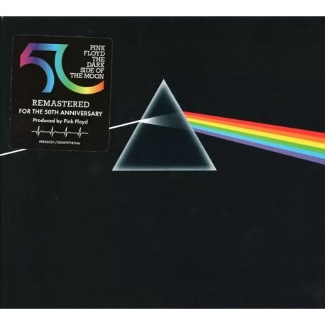 PINK FLOYD - THE DARK SIDE OF THE MOON (1 CD)- 50TH ANNIVERSARY EDITION - WYDANIE USA
