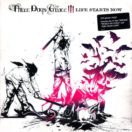 THREE DAYS GRACE ‎– LIFE STARTS NOW (1 LP) - 150 GRAM PRESSING - WYDANIE AMERYKAŃSKE