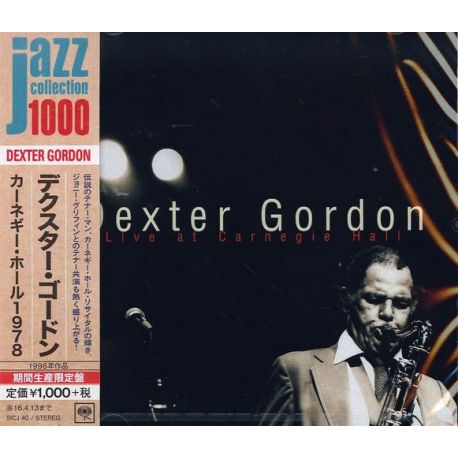 GORDON, DEXTER - LIVE AT CARNEGIE HALL (1 CD) - WYDANIE JAPOŃSKIE