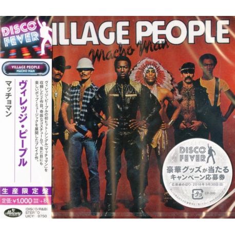 VILLAGE PEOPLE - MACHO MAN (1 CD) - WYDANIE JAPOŃSKIE