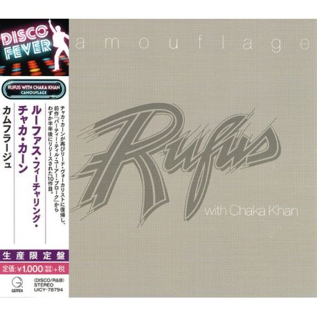 RUFUS WITH CHAKA KHAN - CAMOUFLAGE (1 CD) - WYDANIE JAPOŃSKIE