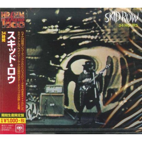 SKID ROW - 34 HOURS (1 CD) - WYDANIE JAPOŃSKIE