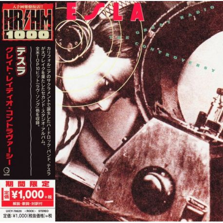 TESLA - THE GREAT RADIO CONTROVERSY (1 CD) - WYDANIE JAPOŃSKIE