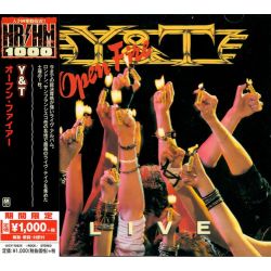 Y & T - OPEN FIRE (1 CD) - WYDANIE JAPOŃSKIE