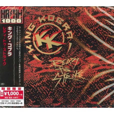 KING KOBRA - READY TO STRIKE (1 CD) - WYDANIE JAPOŃSKIE