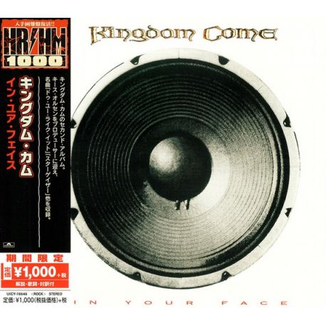 KINGDOM COME - IN YOUR FACE (1 CD) - WYDANIE JAPOŃSKIE