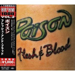 POISON - FLESH & BLOOD (1 CD) - WYDANIE JAPOŃSKIE