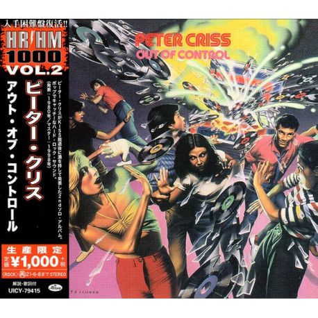 CRISS, PETER - OUT OF CONTROL (1 CD) - WYDANIE JAPOŃSKIE