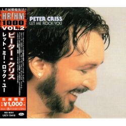 CRISS, PETER - LET ME ROCK YOU (1 CD) - WYDANIE JAPOŃSKIE