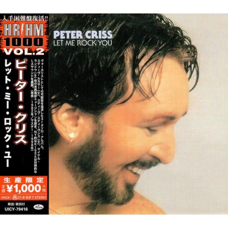 CRISS, PETER - LET ME ROCK YOU (1 CD) - WYDANIE JAPOŃSKIE