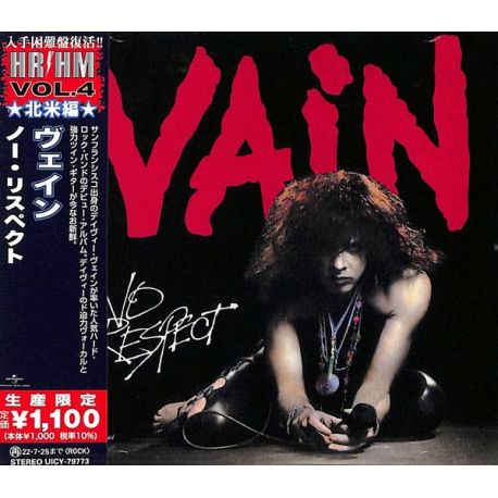 VAIN - NO RESPECT (1 CD) - WYDANIE JAPOŃSKIE