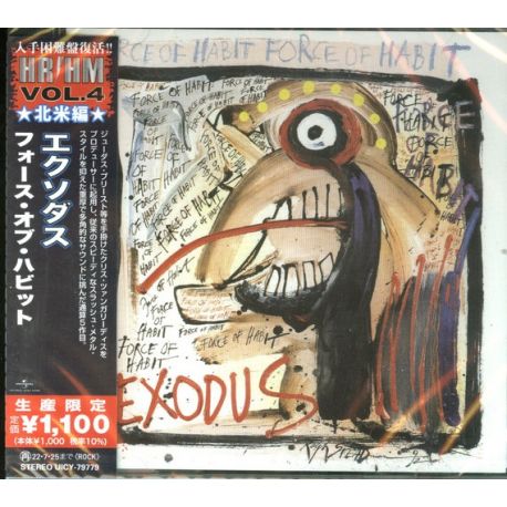EXODUS - FORCE OF HABIT (1 CD) - WYDANIE JAPOŃSKIE