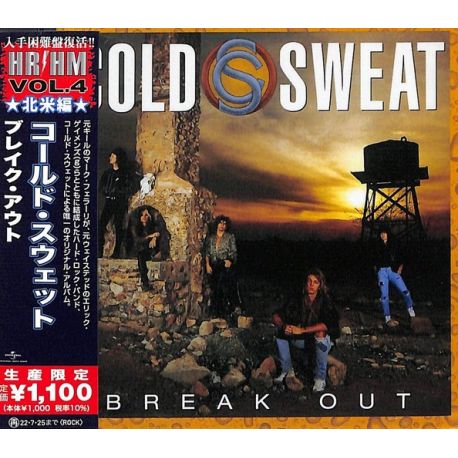 COLD SWEAT - BREAK OUT (1 CD) - WYDANIE JAPOŃSKIE