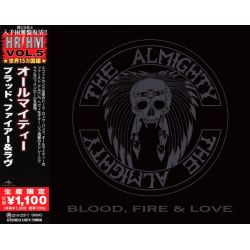 ALMIGHTY, THE - BLOOD, FIRE & LOVE (1 CD) - WYDANIE JAPOŃSKIE