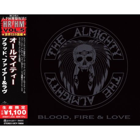 ALMIGHTY, THE - BLOOD, FIRE & LOVE (1 CD) - WYDANIE JAPOŃSKIE