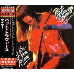 TRAVERS, PAT BAND - LIVE! GO FOR WHAT YOU KNOW (1 CD) - WYDANIE JAPOŃSKIE