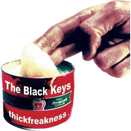 BLACK KEYS, THE - THICKFREAKNESS (1 LP) - 20TH ANNIVERSARY RED SPLATTER VINYL - WYDANIE USA