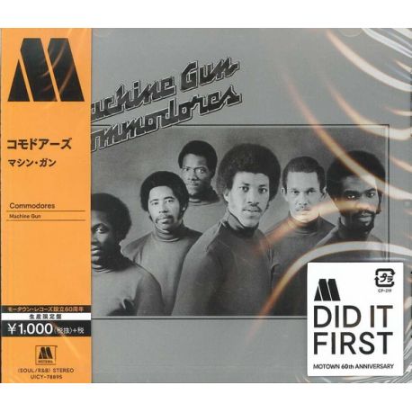 COMMODORES - MACHINE GUN (1 CD) - WYDANIE JAPOŃSKIE