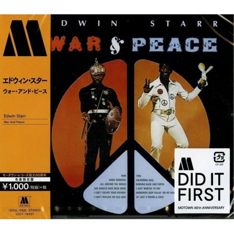 STARR, EDWIN - WAR & PEACE (1 CD) - WYDANIE JAPOŃSKIE