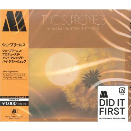 SUPREMES, THE - THE SUPREMES PRODUCED AND ARRANGED BY JIMMY WEBB (1 CD) - WYDANIE JAPOŃSKIE