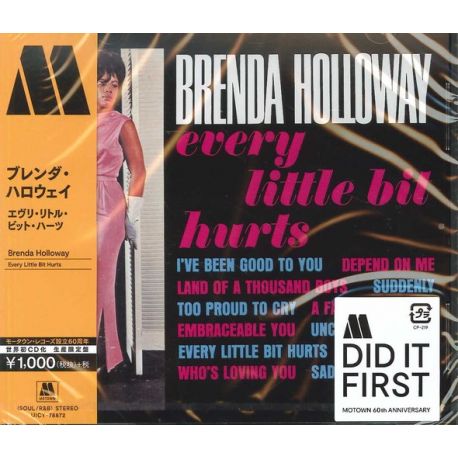 HOLLOWAY, BRENDA - EVERY LITTLE BIT HURTS (1 CD) - WYDANIE JAPOŃSKIE
