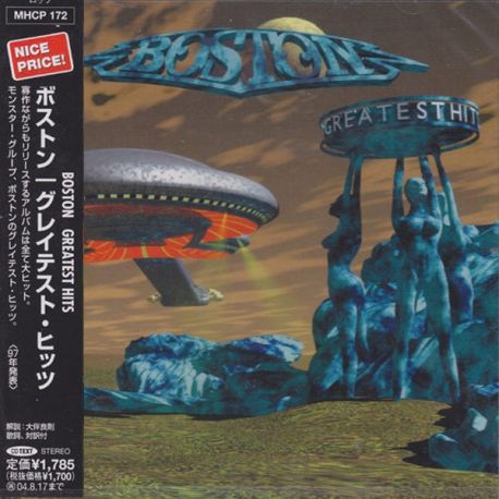 BOSTON - GREATEST HITS ‎(1 CD) - WYDANIE JAPOŃSKIE