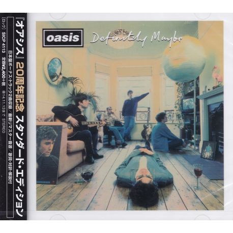OASIS - DEFINITELY MAYBE (1 CD) - WYDANIE JAPOŃSKIE