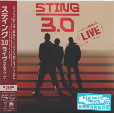 STING - 3.0 LIVE (2 SHM-CD) - WYDANIE JAPOŃSKIE