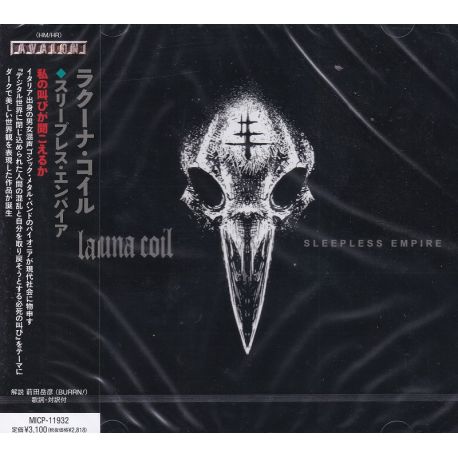 LACUNA COIL - SLEEPLESS EMPIRE (1 CD) - WYDANIE JAPOŃSKIE