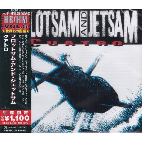 FLOTSAM AND JETSAM - CUATRO (1 CD) - WYDANIE JAPOŃSKIE