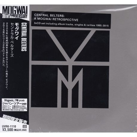MOGWAI - CENTRAL BELTERS: A MOGWAI RETROSPECTIVE (3 CD) - WYDANIE JAPOŃSKIE