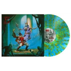 CIRITH UNGOL - KING OF THE DEAD (1 LP) - ICE BLUE / ORANGE & YELLOW SPLATTER