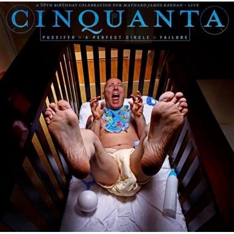 PUSCIFER, A PERFECT CIRCLE, FAILURE - CINQUANTA (3 LP) - LIMITED NUMBERED EDITION - WYDANIE USA