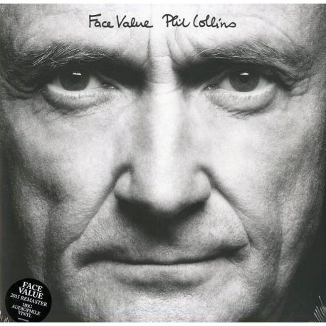 COLLINS, PHIL - FACE VALUE (1 LP) - 180 GRAM
