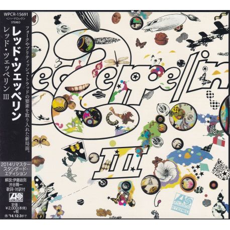 LED ZEPPELIN - III (1 CD) - WYDANIE JAPOŃSKIE
