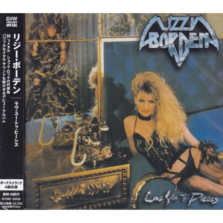 LIZZY BORDEN - LOVE YOU TO PIECES (1 CD) - WYDANIE JAPOŃSKIE