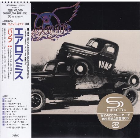 AEROSMITH - PUMP (1 SHM-CD) - WYDANIE JAPOŃSKIE