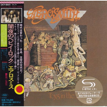 AEROSMITH - TOYS IN THE ATTIC (1 SHM-CD) - WYDANIE JAPOŃSKIE