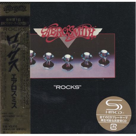 AEROSMITH - ROCKS (1 SHM-CD) - WYDANIE JAPOŃSKIE