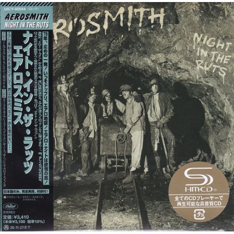 AEROSMITH - NIGHT IN THE RUTS (1 SHM-CD) - WYDANIE JAPOŃSKIE