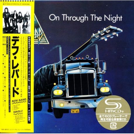 DEF LEPPARD - ON THROUGH THE NIGHT (1 SHM-CD) - WYDANIE JAPOŃSKIE