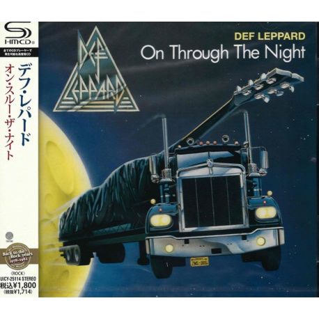DEF LEPPARD - ON THROUGH THE NIGHT (1 SHM-CD) - WYDANIE JAPOŃSKIE