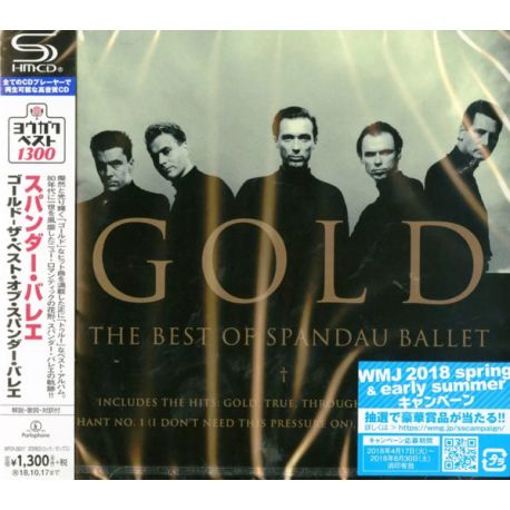 SPANDAU BALLET - GOLD: THE BEST OF (1 SHM-CD) - WYDANIE JAPOŃSKIE
