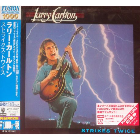 CARLTON, LARRY - STRIKES TWICE (1 CD) - WYDANIE JAPOŃSKIE